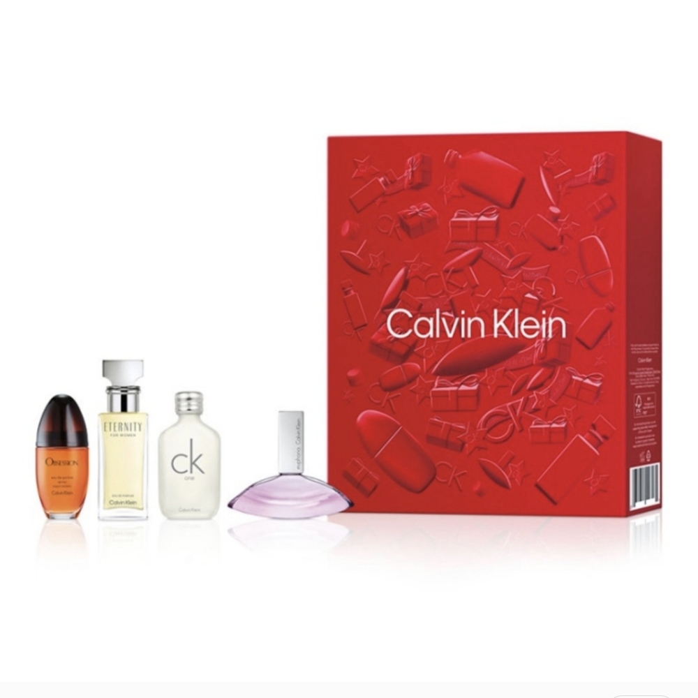 Calvin Klein Women’s perfume gift set Sephora Euphoria Obsession CK Eternity NEW